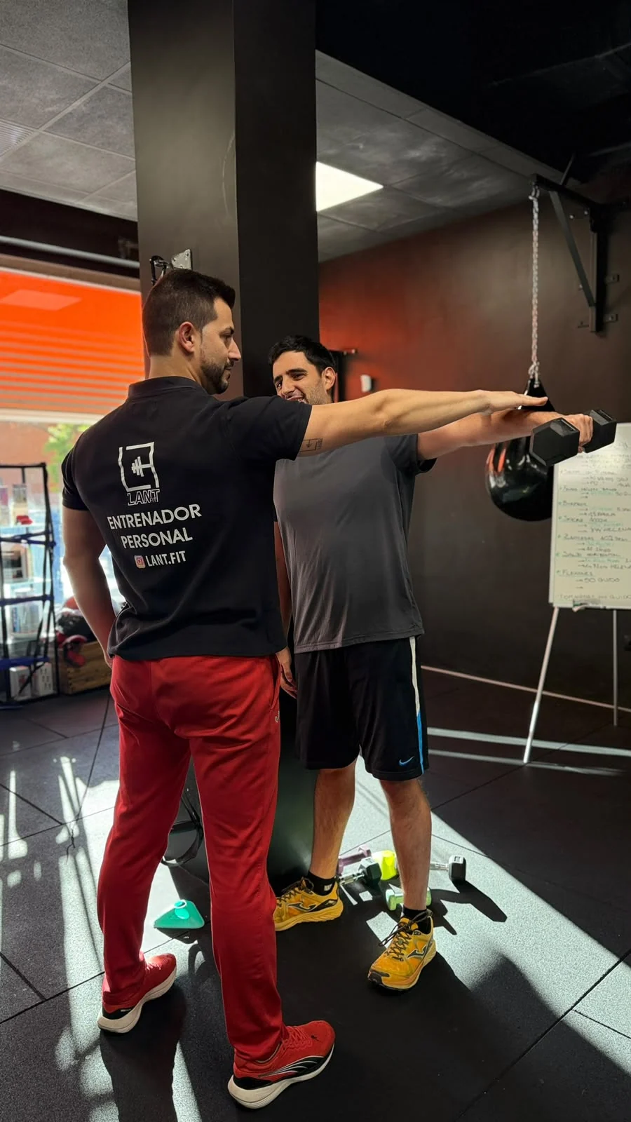 Rodri, entrenador de Lant Fit