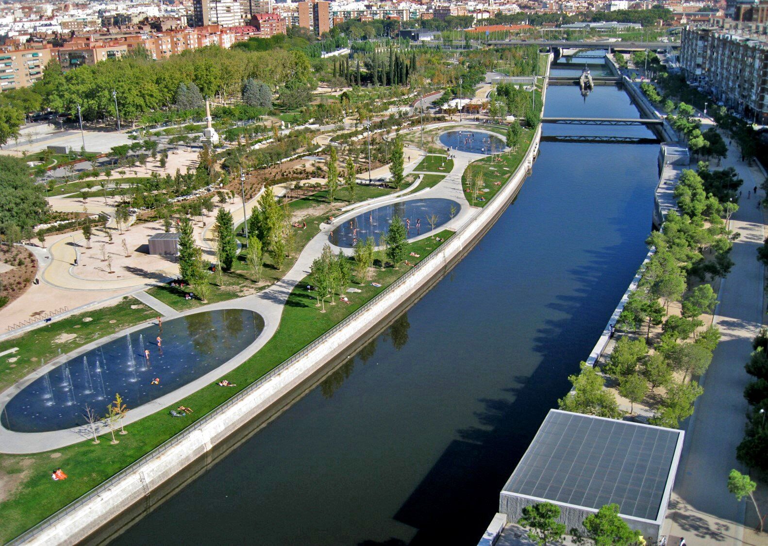 Madrid Río, junto a Lant Fit