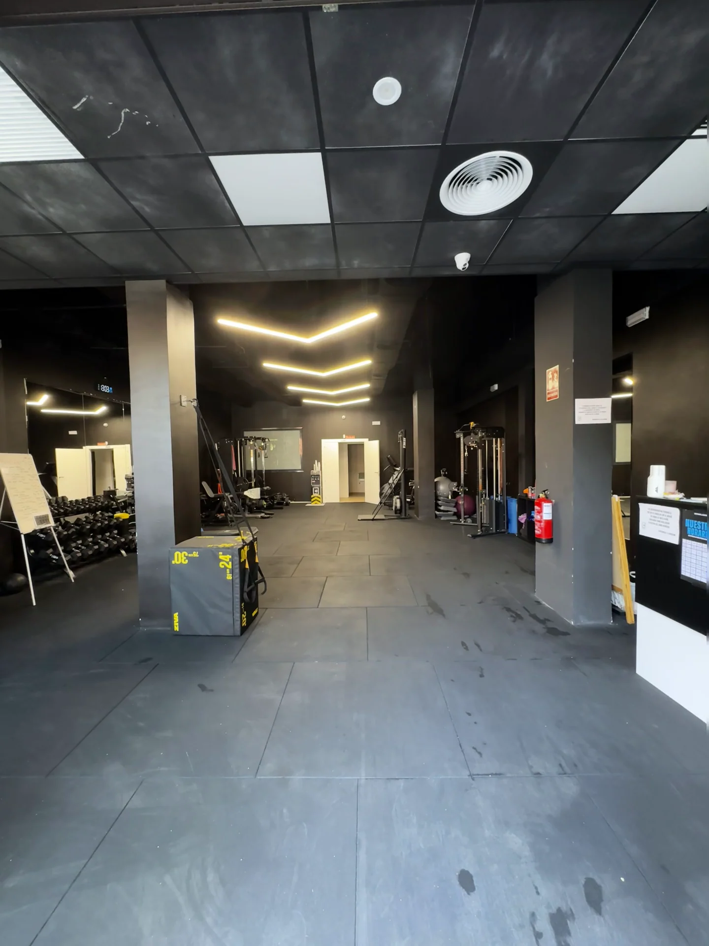 Vista general de la sala